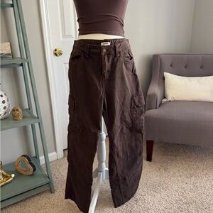 Garage Chocolate Brown Pants